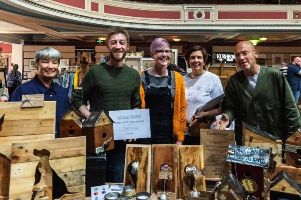 Artists and organisers of the 2019 Festival of Making Makers' Market