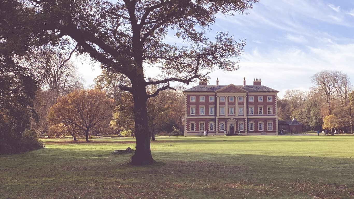 Lytham Hall viewed from the lawn
